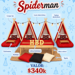 →PIJAMADA DE SPIDERMAN←