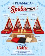 →PIJAMADA DE SPIDERMAN←