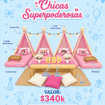 →PIJAMADA CHICAS SUPER PODEROSAS←